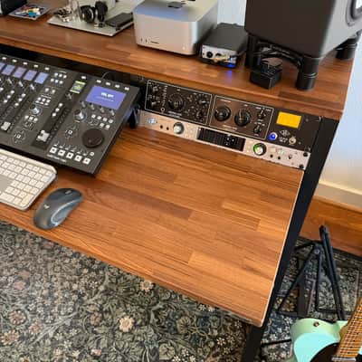 Wavebone Headquarter Studio Workstation Desk and Keyboard Tray 2026 - Walnut image 4