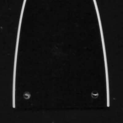 Epiphone 2-ply 3-Screw Short Non-Logo Scallop Top Truss Rod Cover for Guitar Bass image 1