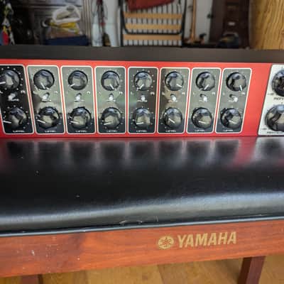 Black Lion Audio PM-8 MKII Passive Summing Mixer 2010s - Red and Black image 4