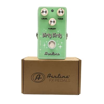Airline Dirty Birdy Fuzz Pedal-Seafoam Sparkle image 2
