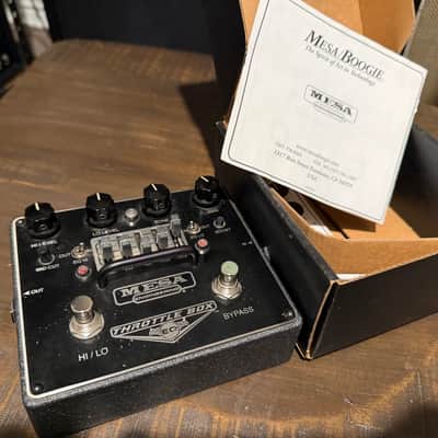 Mesa Boogie Throttle Box EQ Overdrive Pedal 2010s - Black image 6