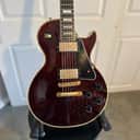 2019 Gibson M2M Special Order Custom Shop Les Paul Custom Oxblood - Cantrell Wino Vibes!