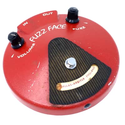 Dallas Arbiter Silicon Fuzz Face 1968 - Red image 2