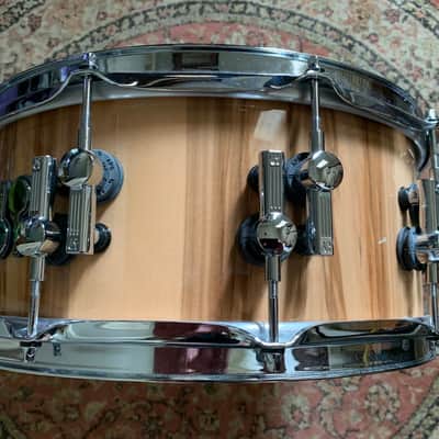 Sonor SQ2 Snare Drum 14 x 6 Medium Maple – High Gloss American Walnut image 6