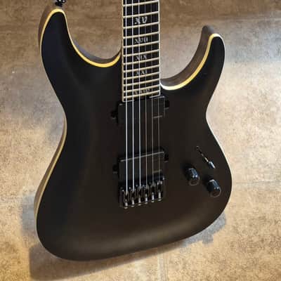 Schecter C-1 SLS Evil Twin 2019 - Present - Satin Black image 1