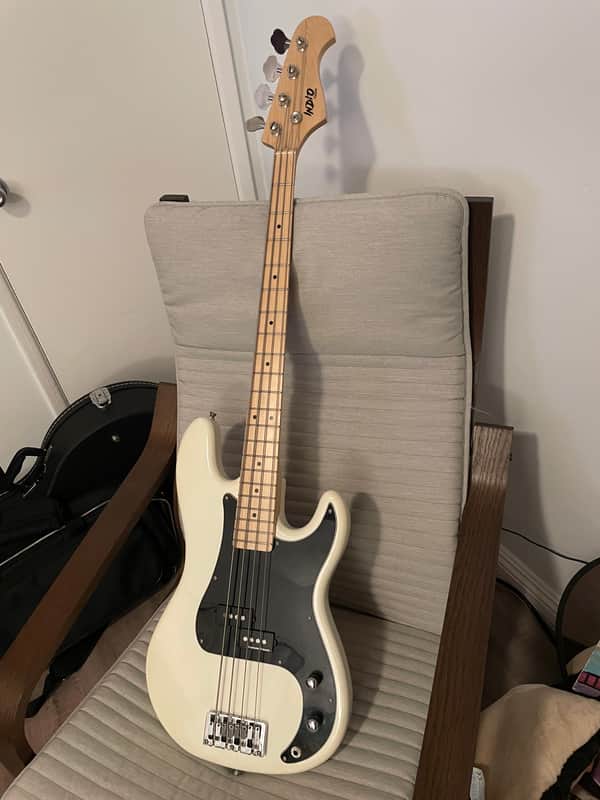 Indio Pubb Bass White Precision Seymour Duncan image 1
