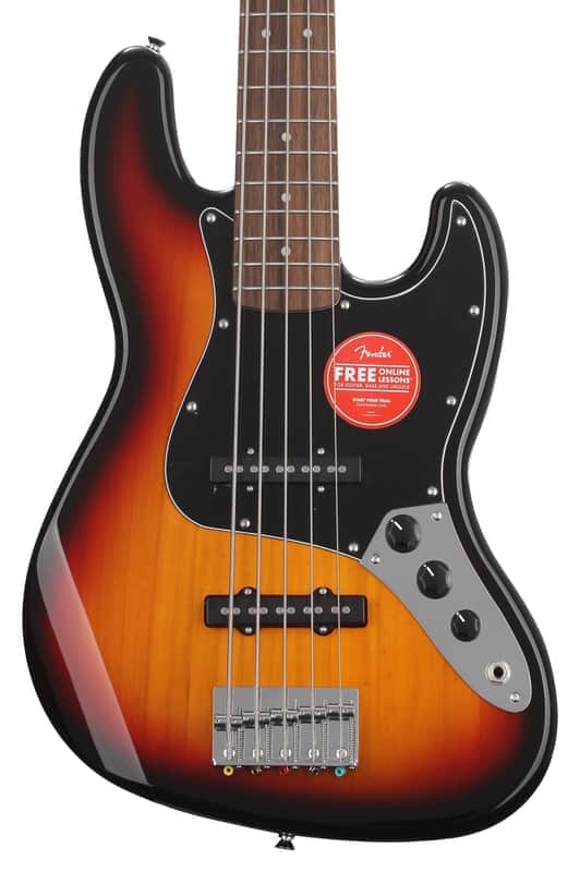 Squier Affinity Jazz Bass V - 3-Color Sunburst image 1