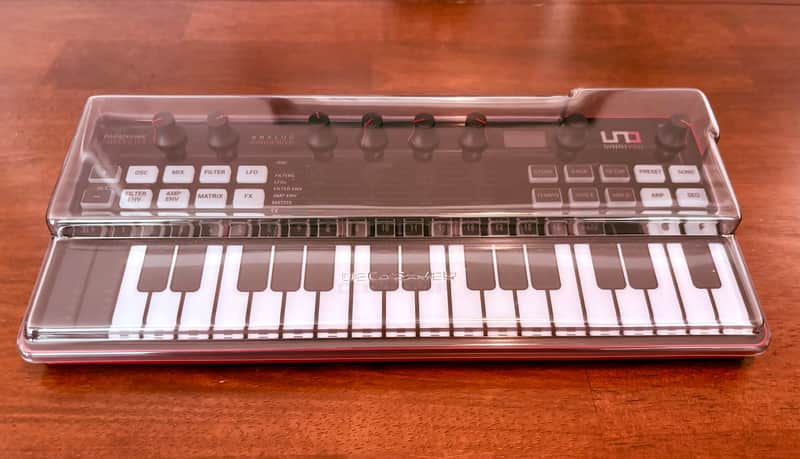 UNO Synth Pro Desktop Analog Synthesizer PLUS Decksaver and USB cable image 1