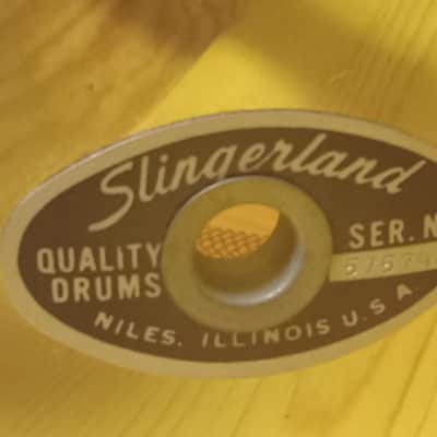 Slingerland Vintage 14"x7" Snare Drum 70s/80s - Chrome Over Wood image 2
