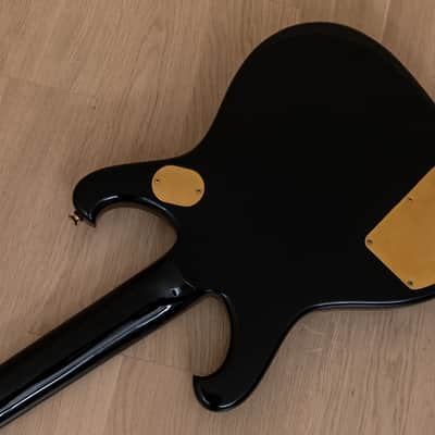 1983 Greco BK-1200 Custom Order Vintage 8 String Neck Through Bass Black, 100% Original w/ T-Bird Pickups, Japan Fujigen image 14