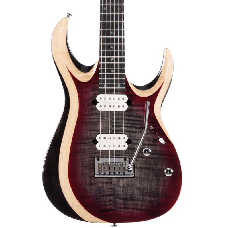 Cort X700DUALITYII-LVB X Series Duality II Double Cutaway Electric Guitar. Lava Burst image 1