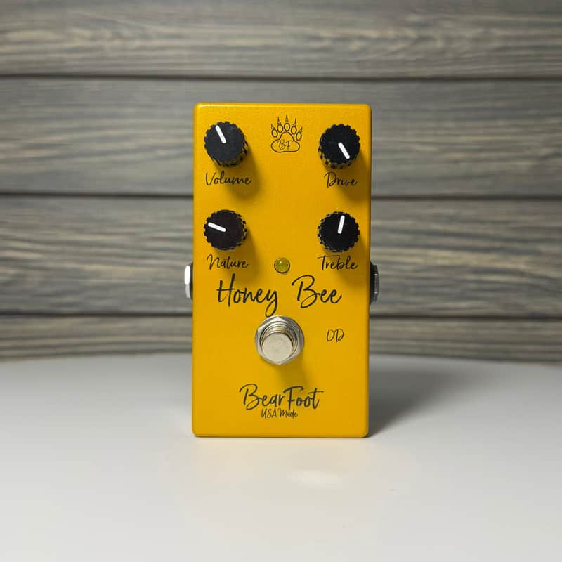 BearFoot FX Honey Bee Tweed Overdrive Pedal image 1