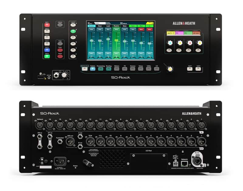 Allen & Heath SQ-Rack 48 Channel / 36 Bus & 96 kHz Rackmount Digital Mixer image 1