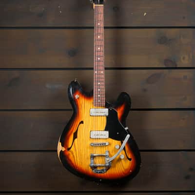 Fano Alt De Facto GF6 2016 - 3-Tone Sunburst, Relic image 2