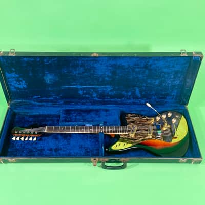 Framus Strato DeLuxe 1965 - 3-Color Sunburst Gold! 100% original image 25