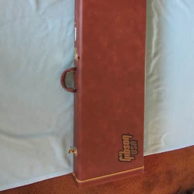 Gibson Thunderbird Case Brown with Pink Plush / Shroud image 6