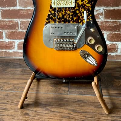 Waterslide S-Style W/ Mojo Lap-Steal and Gold-Foil Pickups, 2020 Sunburst NEW (Authorized Dealer) image 5