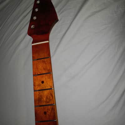 Audio Design Recording  Maple guitar neck 21fret 2000's  high gloss image 1
