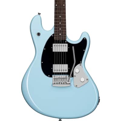Sterling by Music Man SUB StingRay, Daphne Blue image 1