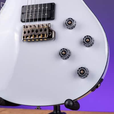 2025 PRS Tremonti Wood Library Sparkle White w/Charcoal Binding image 6