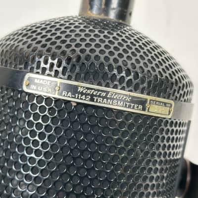 Western Electric RA-1142 Transmitter Multipattern Ribbon / Dynamic Microphone image 11