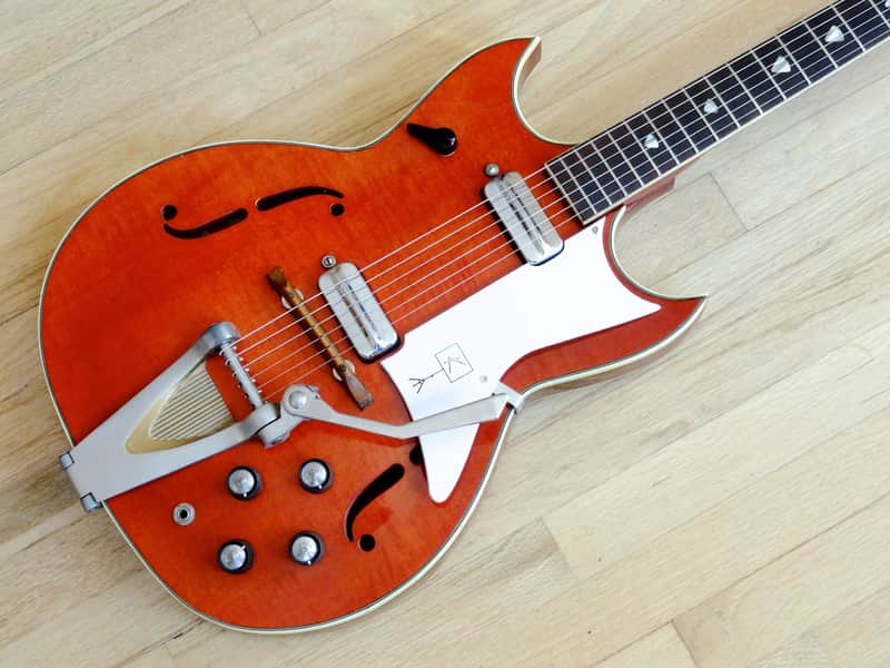 ギター TRUETONE 1960s Truetone by Kay Red Devil Speed Demon Vintage Electric | Reverb