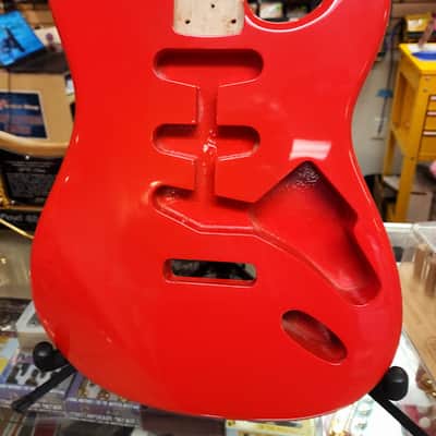 WD Premium Finished Replacement Body Fiesta Red #2 Fender Stratocaster image 2