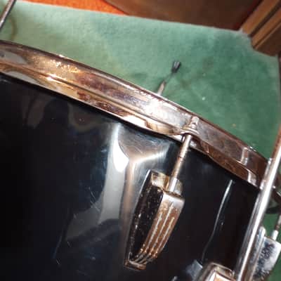 Ludwig 16x16 Floor Tom 1970's - Black Wrap image 12