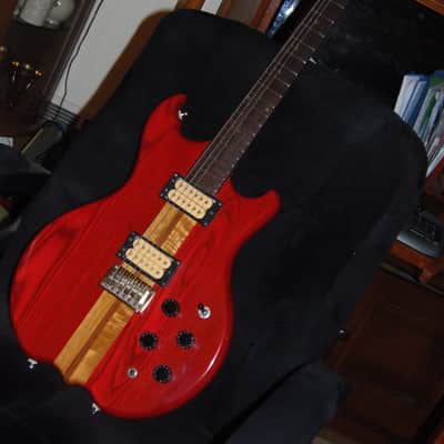 *Rare*Rocky*1970's Matsumoku Japan*Neck-Thru Solid body*Alembic Style*Solid Ash, Maple&Mahogany* image 3
