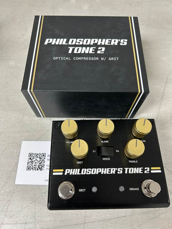 Pigtronix Philosopher’s Tone 2 Optical Compressor Pedal image 1
