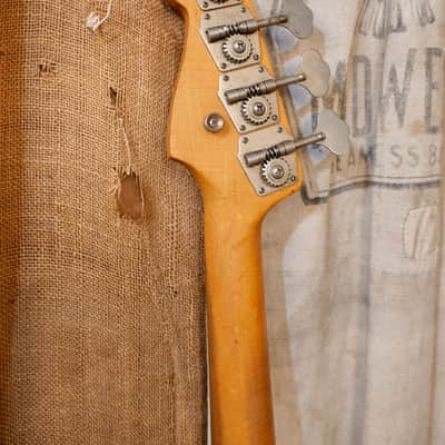 Fender Precision Bass 1965 - Candy Apple Red - Refin image 11