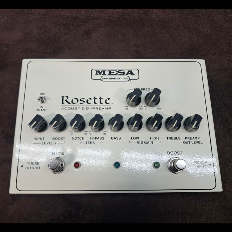 Mesa Boogie 2021 Rosette Acoustic DI-Preamp w/Box USED *MINT* image 1