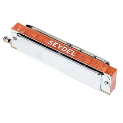 Seydel DELUXE STEEL Chromatic Harmonica, Key of Low F. New with Full Warranty! image 9