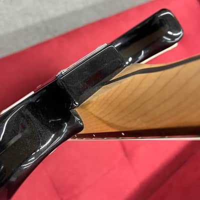 Starcaster by Fender Strat Electric Guitar - Black image 10