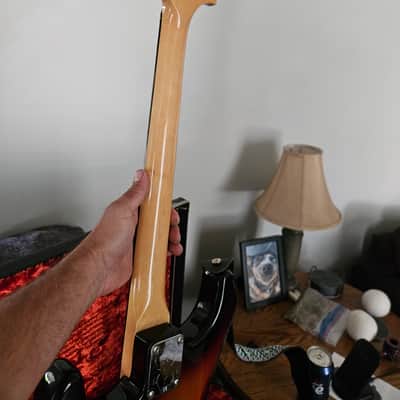 Fender Jimi Hendrix Voodoo Stratocaster with Rosewood Fretboard 1997 - 2000 - 3-Color Sunburst image 3