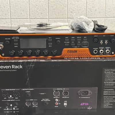 Avid Eleven Rack Guitar Multi-Effects Processor and Pro Tools Interface with pro tools 10 ilok2 and dvds image 9