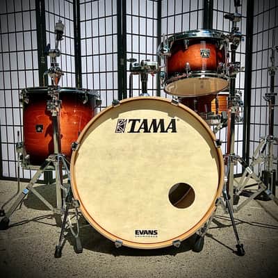 TAMA Superstar 3pc Drum Kit in Mahogany Burst Lacquer image 1