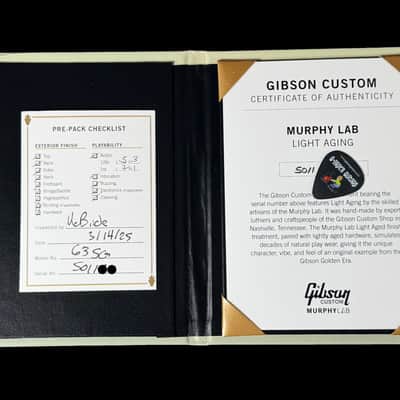 2025 Gibson SG '63 Special Custom Shop Murphy Lab Light Aged ~ TV Pelham Blue Sparkle image 9