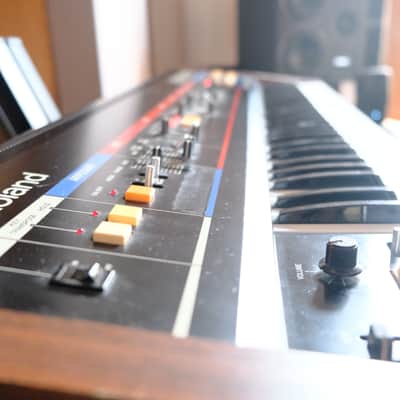 Roland Juno-60 61-Key Polyphonic Synthesizer 1982 - 1984 - Black image 5