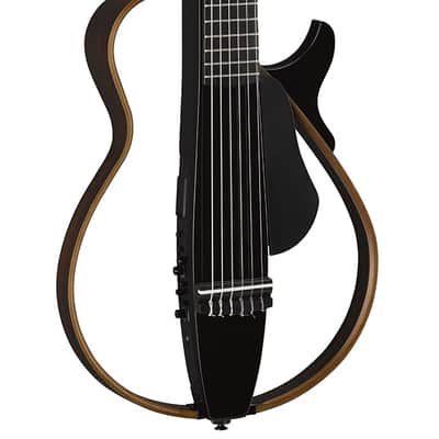 Yamaha SLG200N Nylon String Silent Guitar - Trans Black image 1