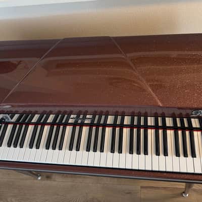 Sale! Vintage Vibe Deluxe 73 Electric Piano with Stereo Console Amplifier – Mint Condition – Rare Cherry Cola Sparkle image 10