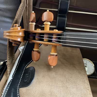 Full Size Violin German Faciebat 1723 Light yellow image 7