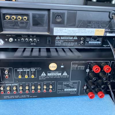 Denon stereo system Pma 900v 1989 - Wood image 7