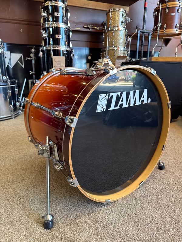 Tama Rockstar 22x18" Bass Drum 2000s - Custom Mahogany Fade image 1