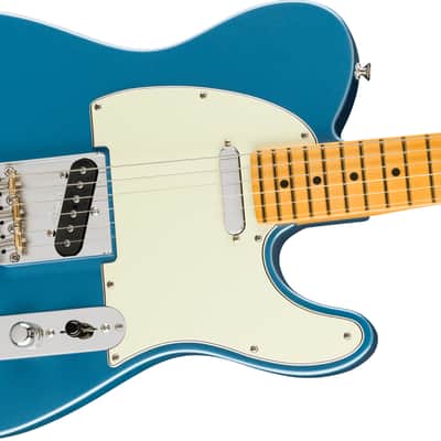 Fender American Professional Classic Telecaster Maple Fingerboard - Faded Lake Placid Blue image 4