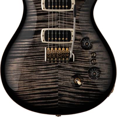 PRS Custom 24-08 10-Top Electric Guitar - Charcoal Burst/Charcoal image 1