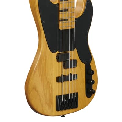 Schecter Model-T Session 5 Bass Natural Satin image 9