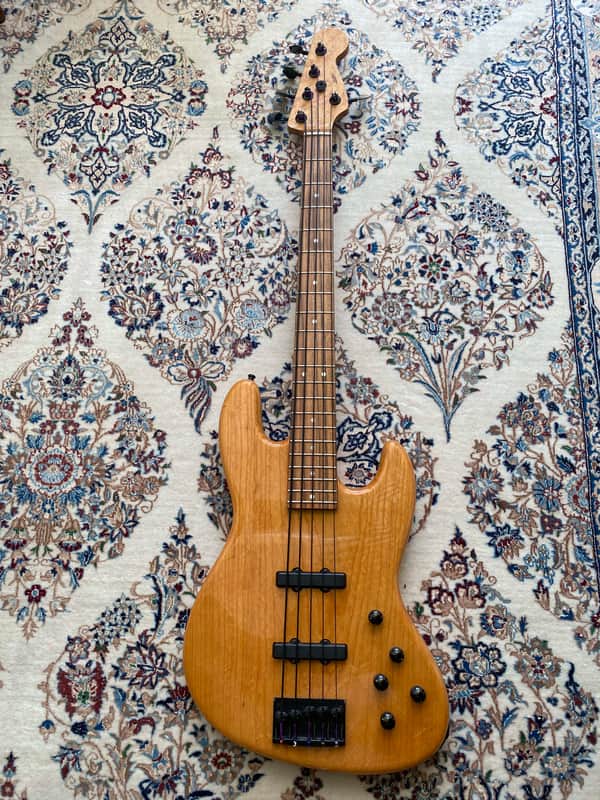 5 String custom made by master luthier Keller (Munich/Germany) ca. 1990 - blond image 1