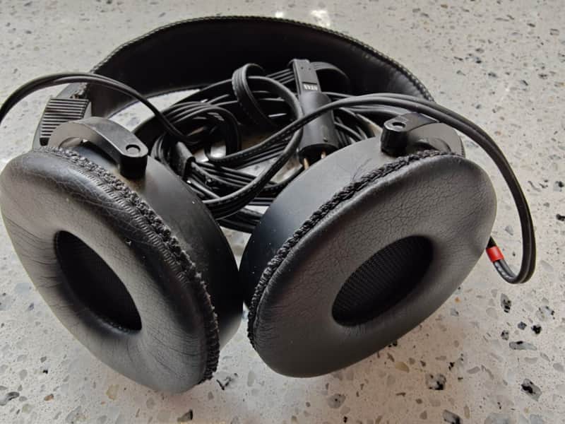 Stax Sr-30 with Srd-4 Adapter 1989-1990 - Black image 1