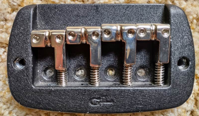 G&L 4-String Bass Bridge Unknown - Black Satin image 1